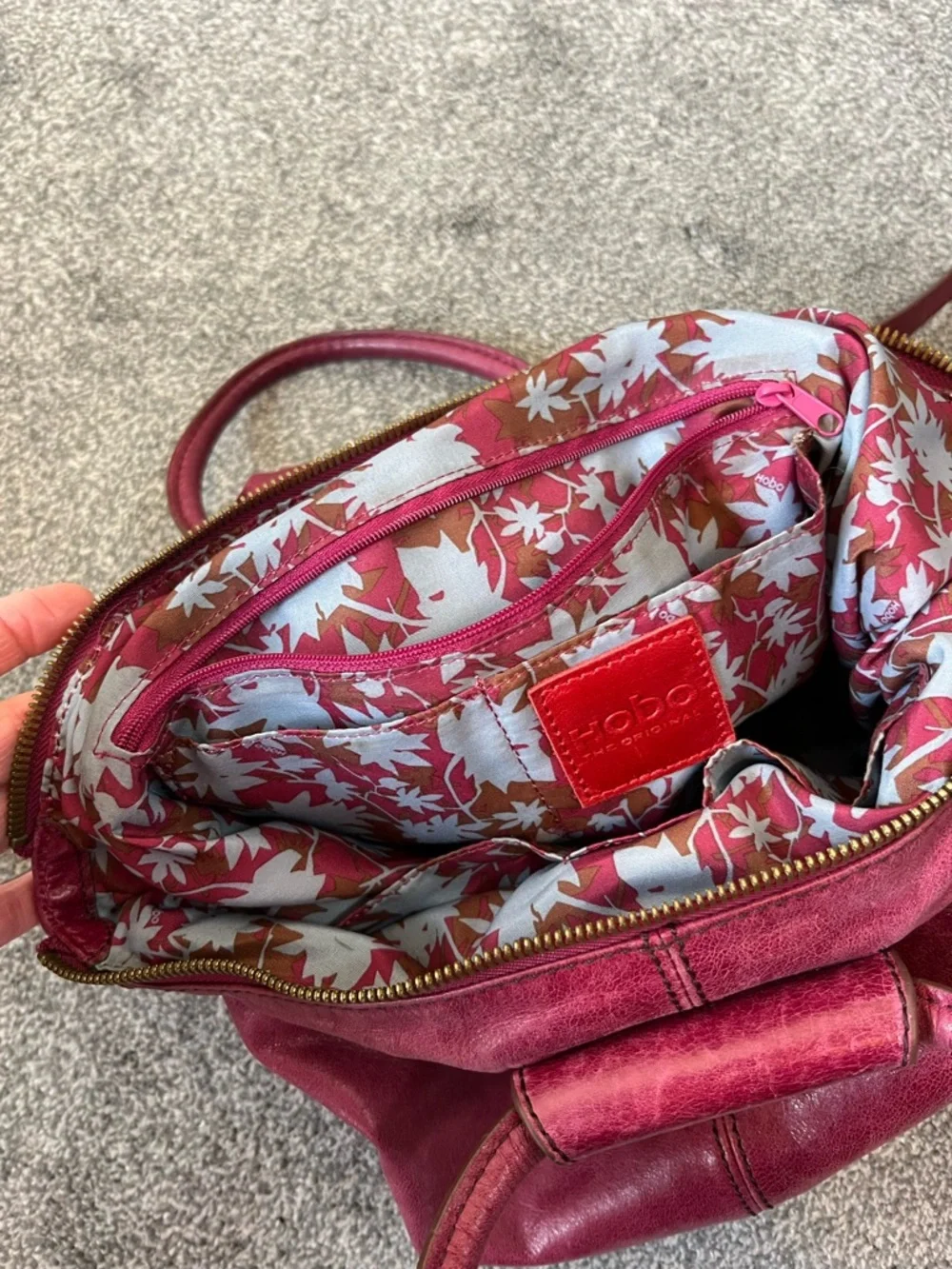 hobo sheila bag plum